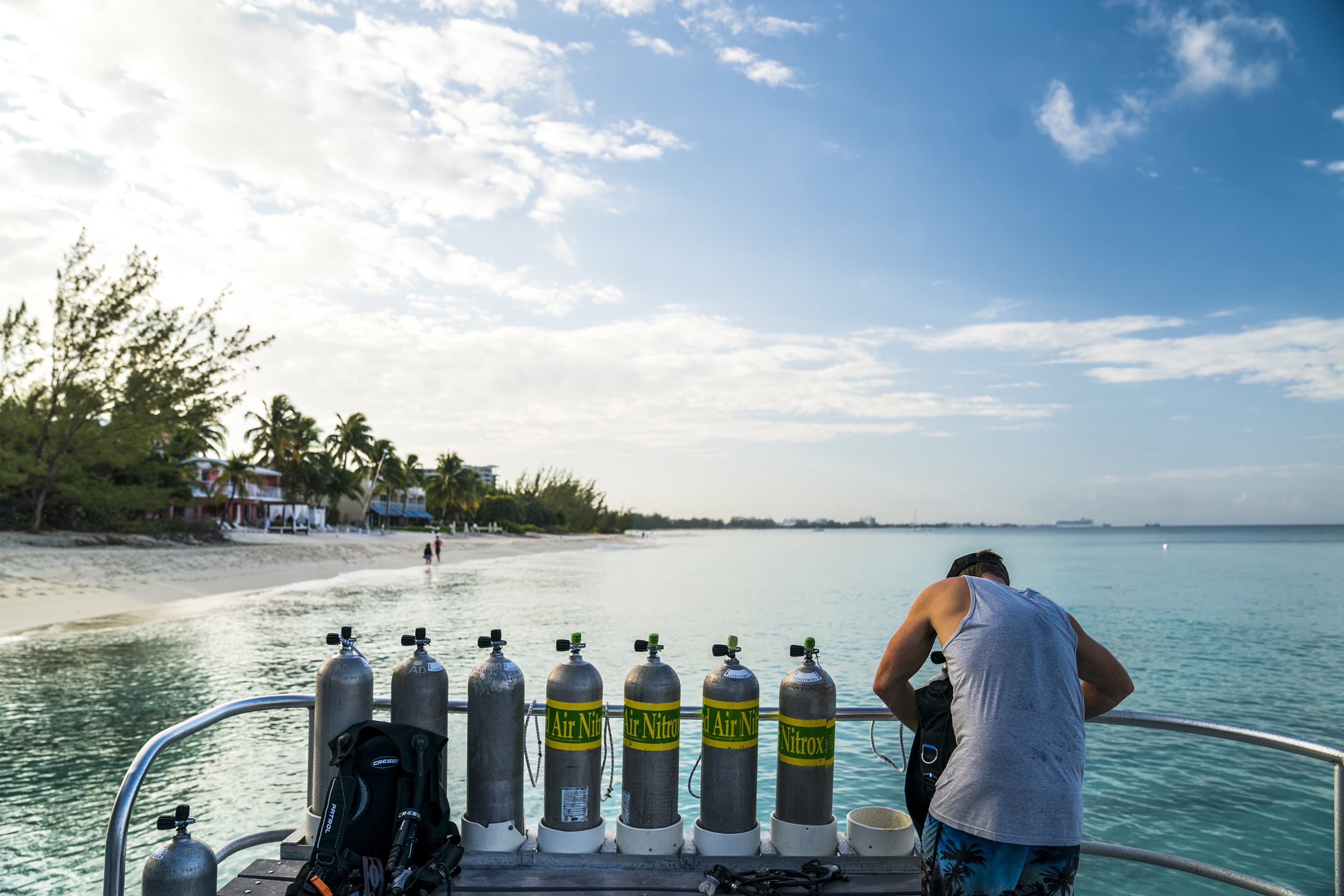 Scuba gear available for rental